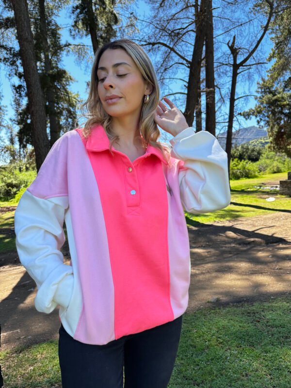 POLERON OVER RETRO PINK