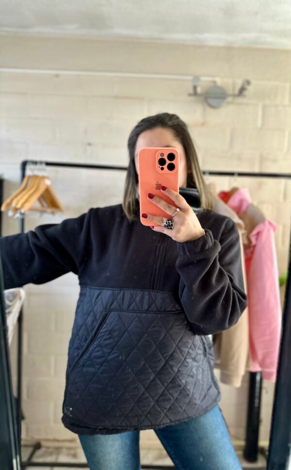 POLAR NIZA BLACK ACOLCHADO