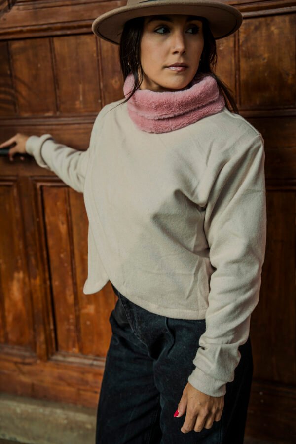 PELUDO CROP NIZA – ROSA