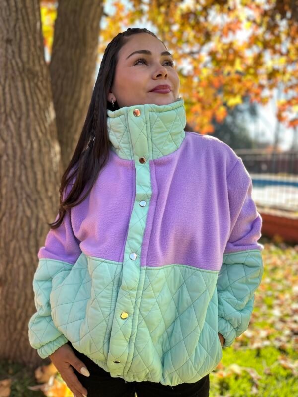 Bomber Menta & Lavanda  💜