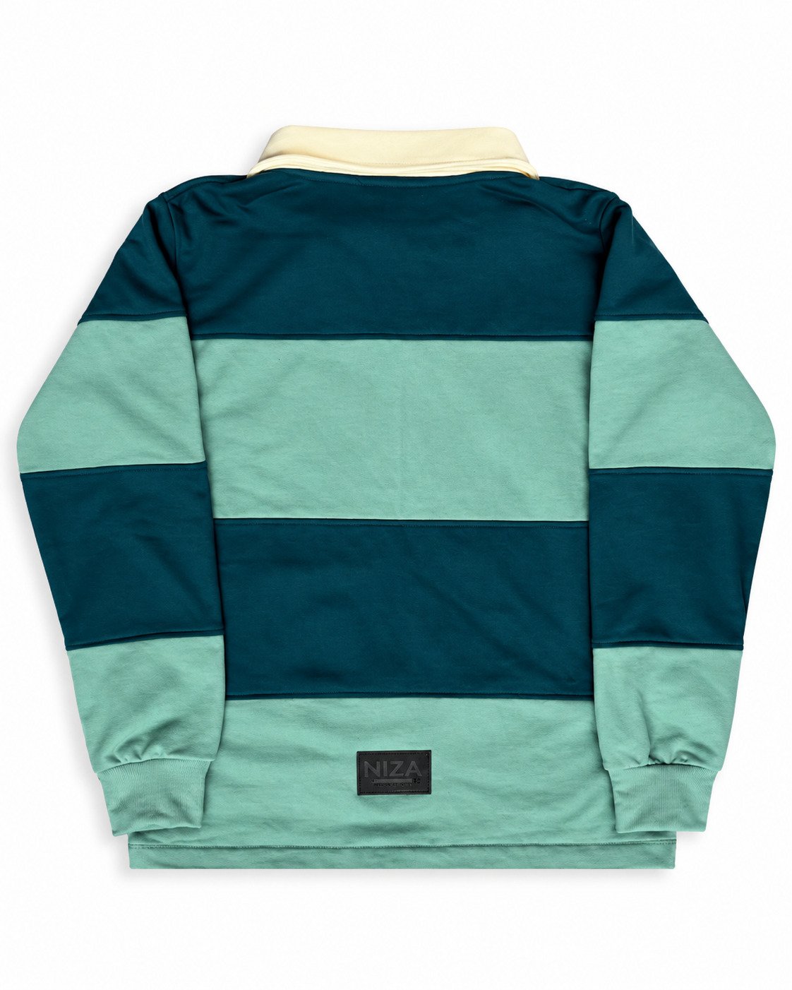 Sudadera a rayas con etiqueta NIZA